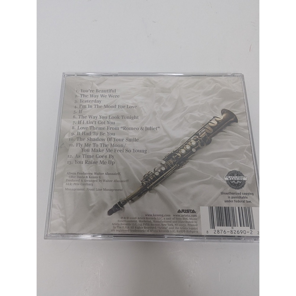 Kenny G CD Lot 2 CDs Breathless 1992 & I'm In The Mood For Love 2006 Smooth Jazz - Picture 6 of 9